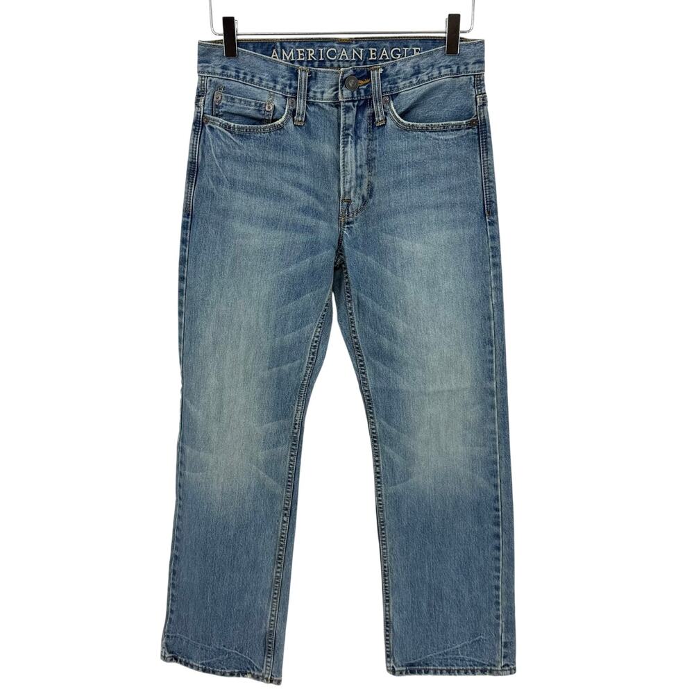 American Eagle Relaxed Fit Jeans Women's 26 / 28 Med Wash 100% Cotton
